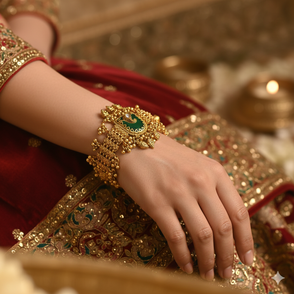 The Emerald Morpankh Cuff