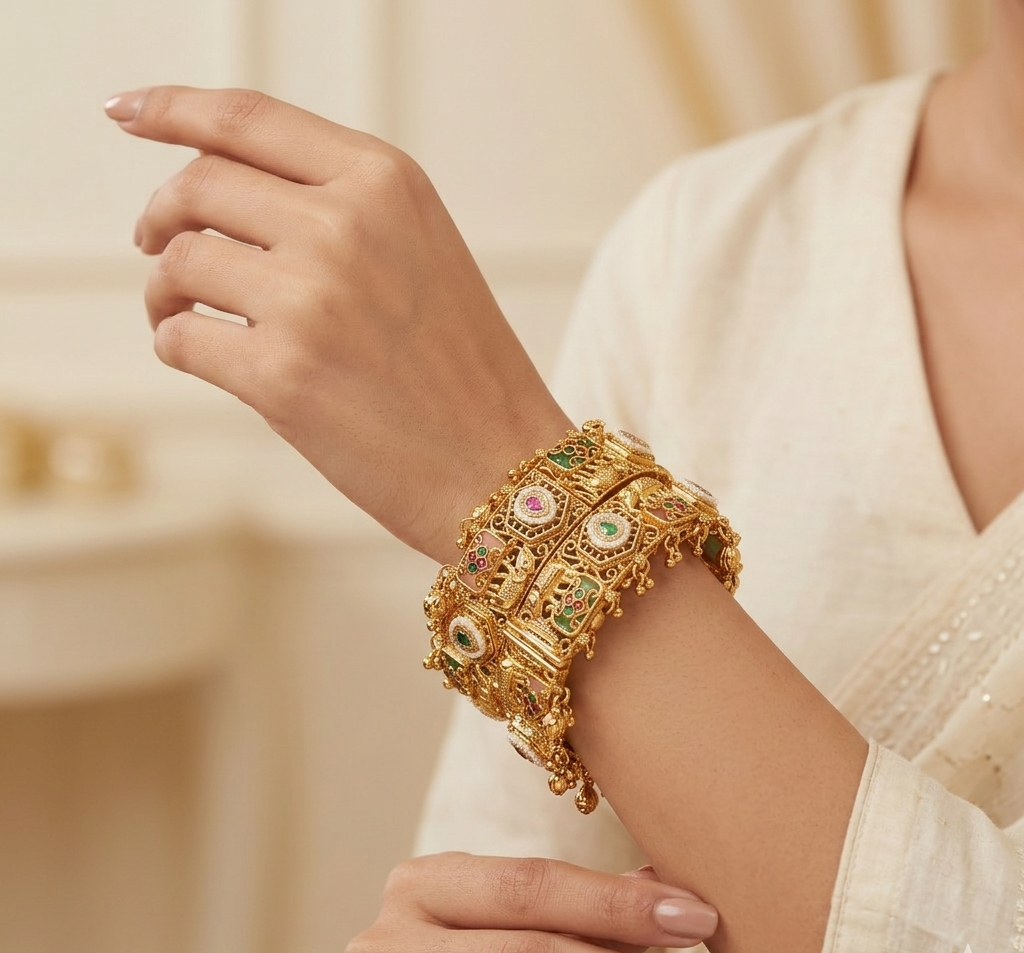 Gaja Heritage Antique Kada