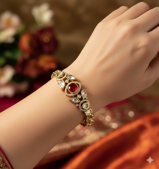 Empress Ruby Heritage Kada