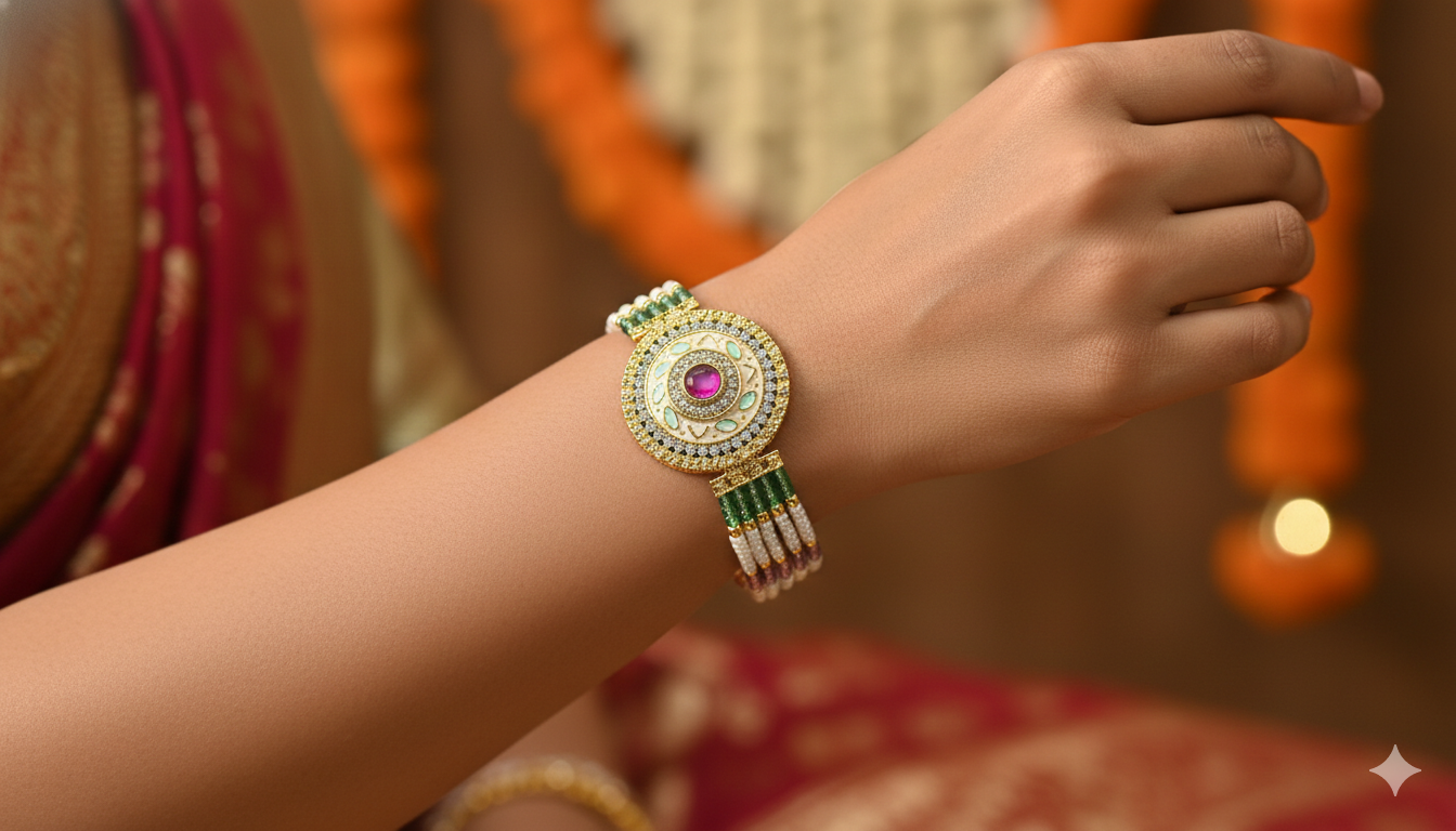 Emerald & Ruby Mosaic