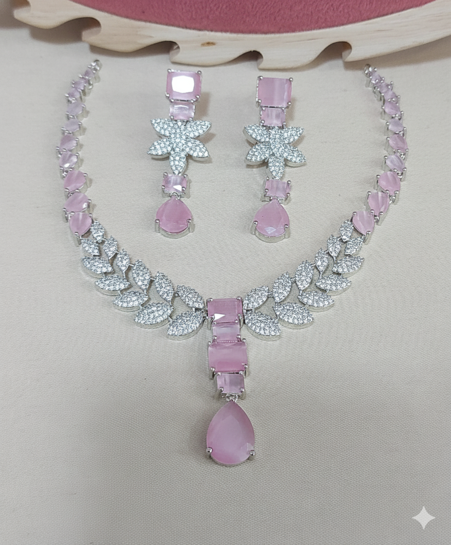 Rosé Radiant Leaf Ensemble