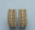 Victorian Oval Stack Bangles
