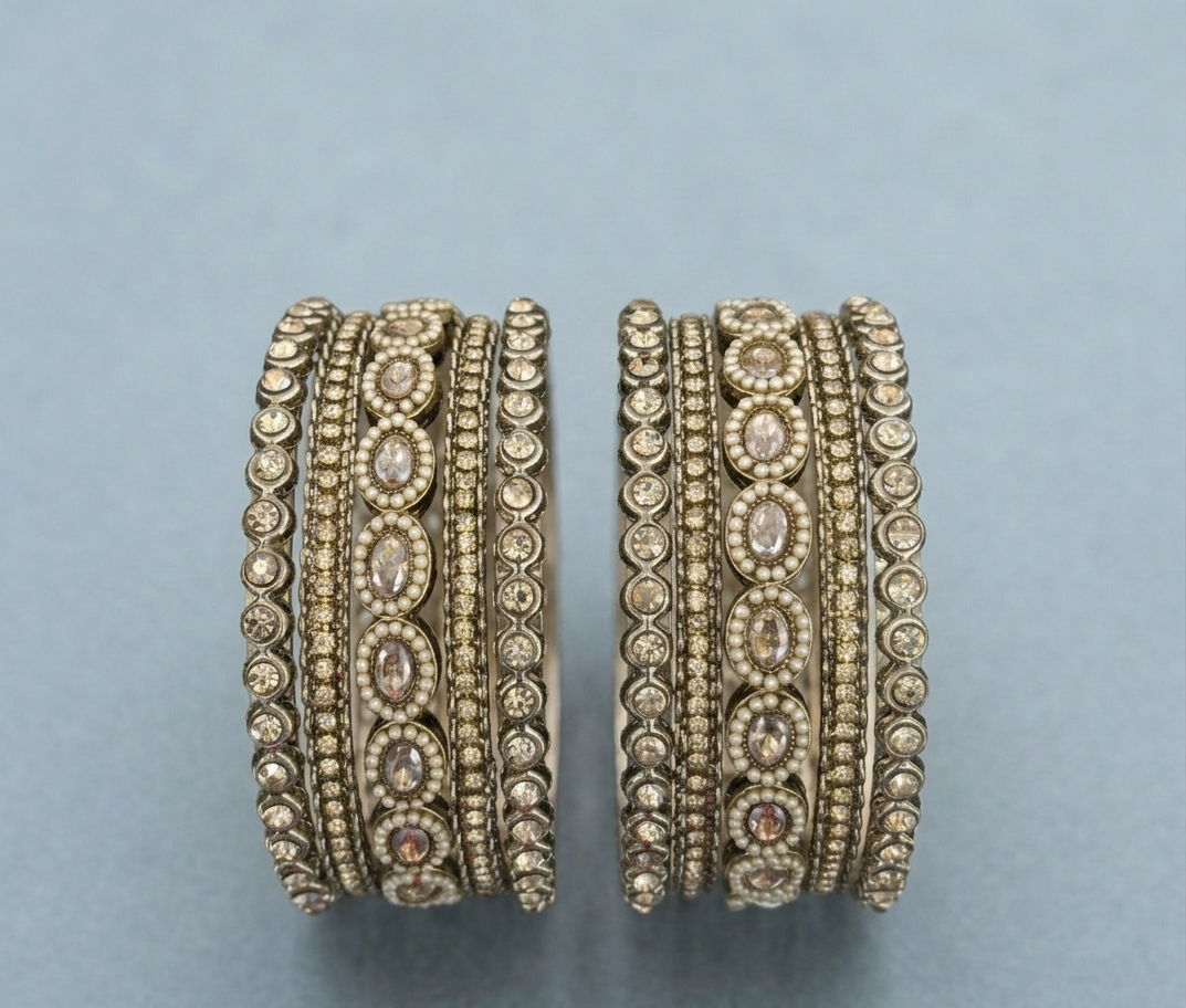 Victorian Oval Stack Bangles