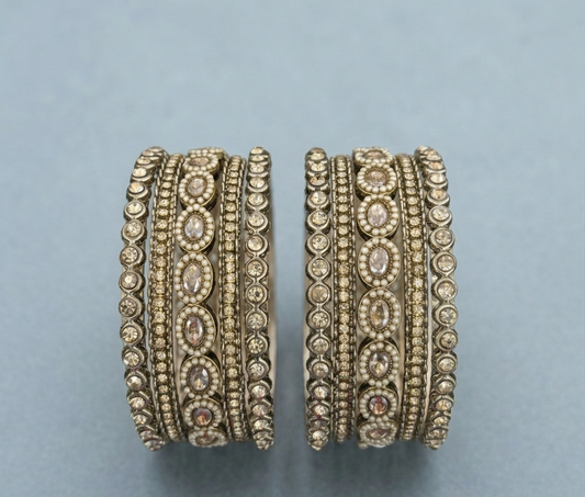 Victorian Oval Stack Bangles