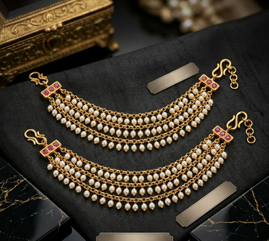 Bridal Ear Chain