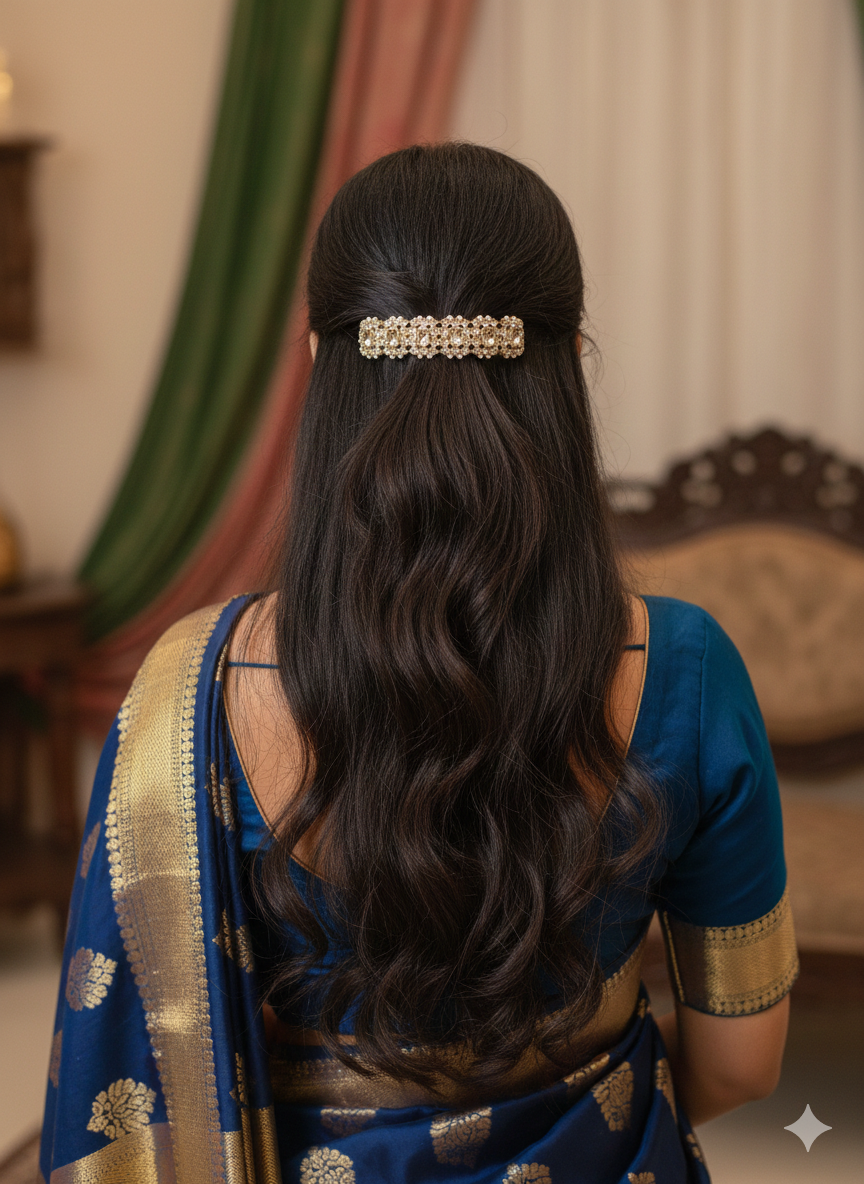 Champagne Mosaic Clip