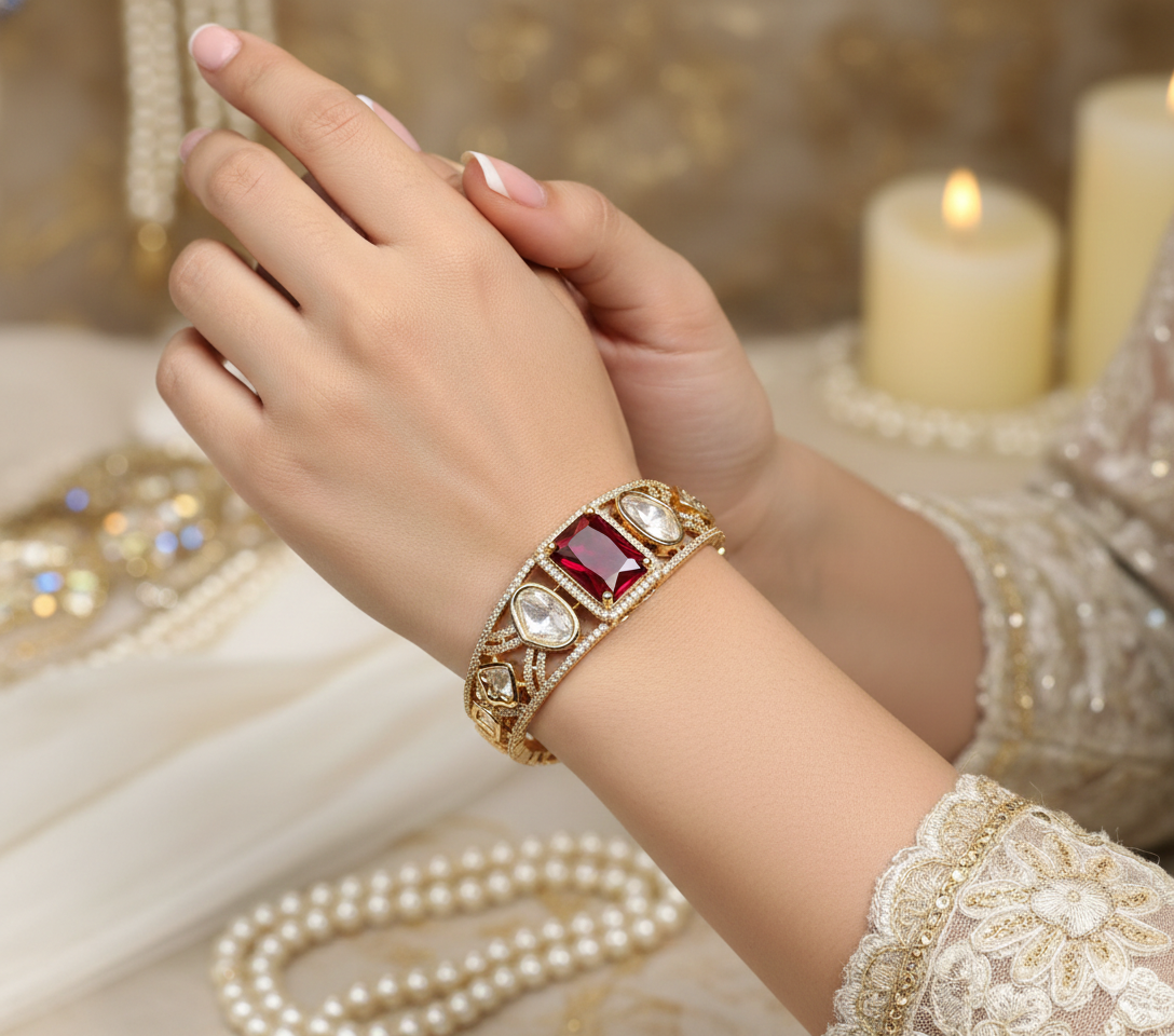 The Royal Crimson Cuff