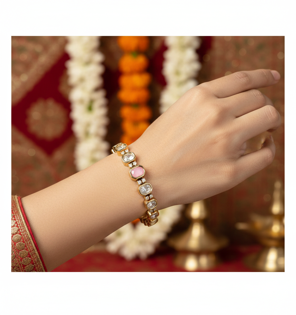 Blush Orbit Bracelet