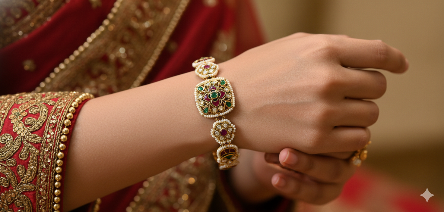 Gulabi Heritage Polki Link