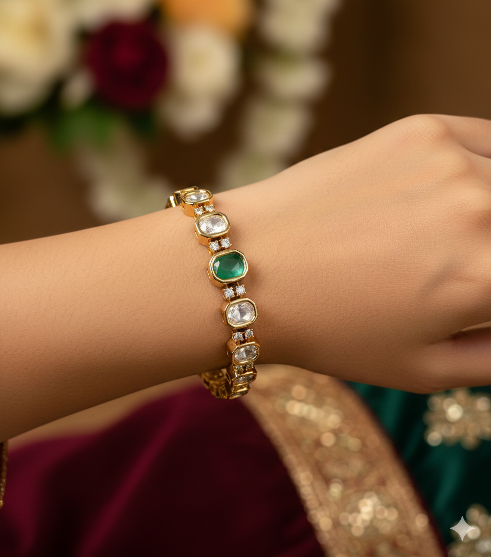 Emerald Horizon Bracelet