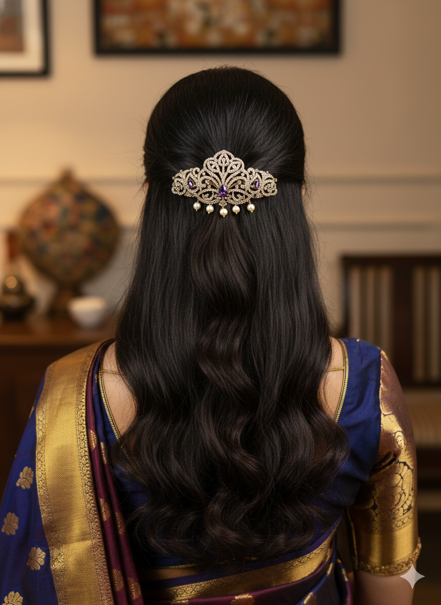 Vintage Empress Pavé Hairpiece