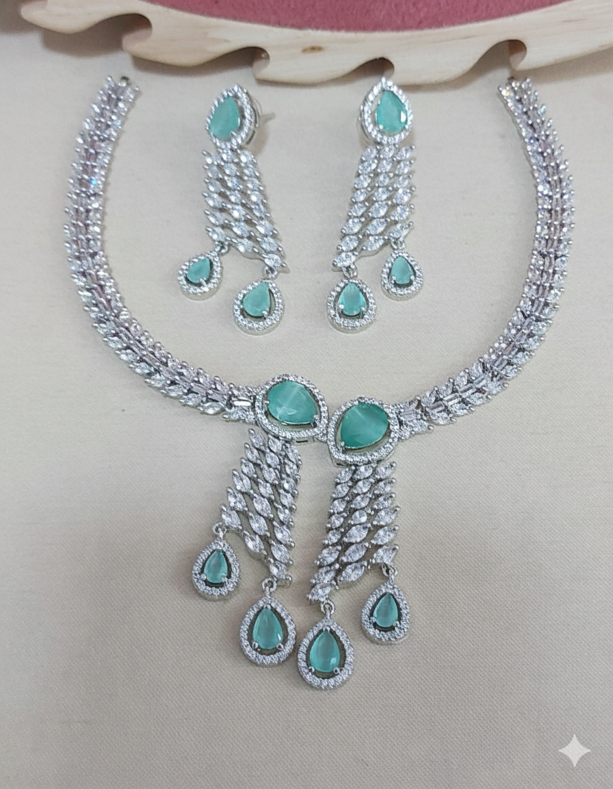 Mint Serenity Choker Set