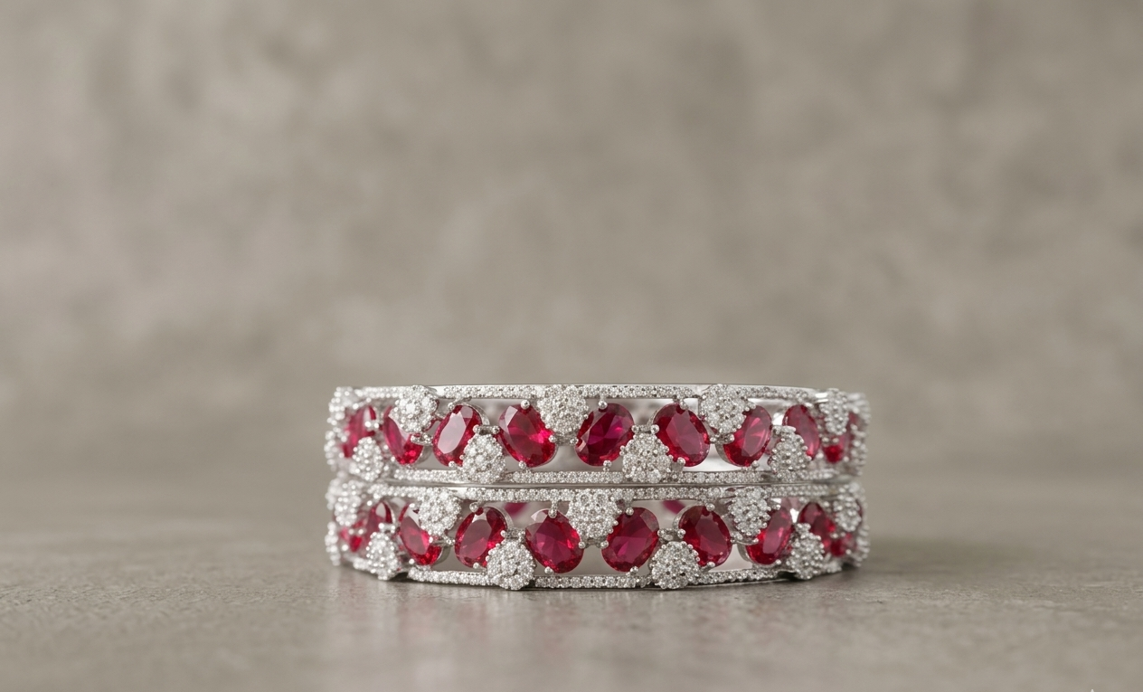 The Gulnaz Ruby Kada Set