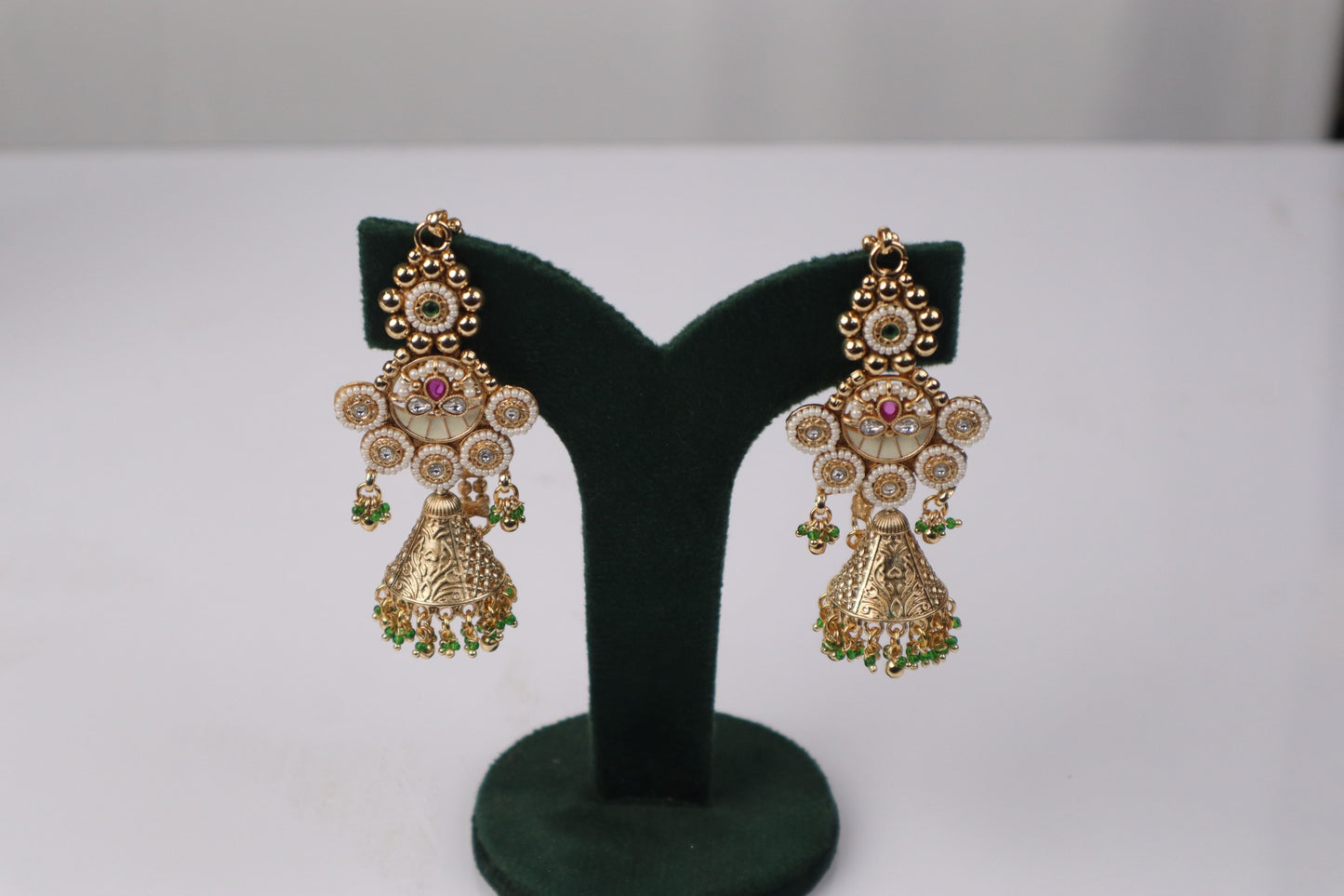 The 'Rani' Jadau-Style Kundan & Meenakari Bridal Set