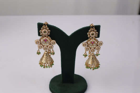 The 'Rani' Jadau-Style Kundan & Meenakari Bridal Set