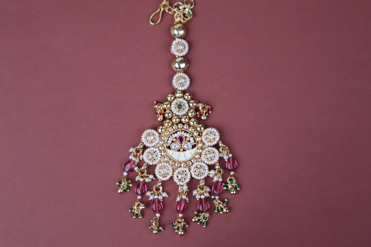 The 'Rani' Jadau-Style Kundan & Meenakari Bridal Set