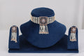 Regal Pearl Choker Necklace Set