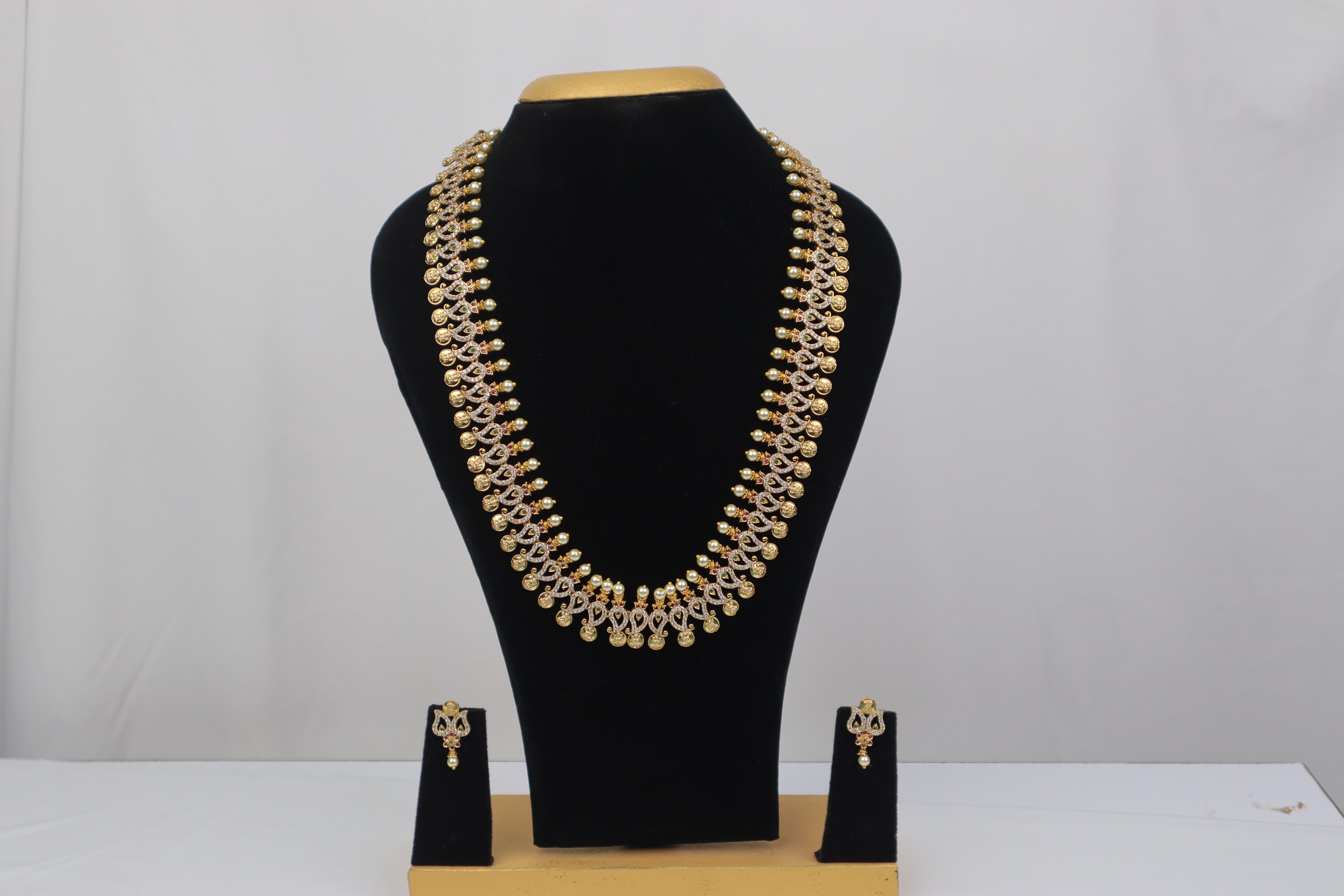 Royal Paisley & Coin Long Haram Set