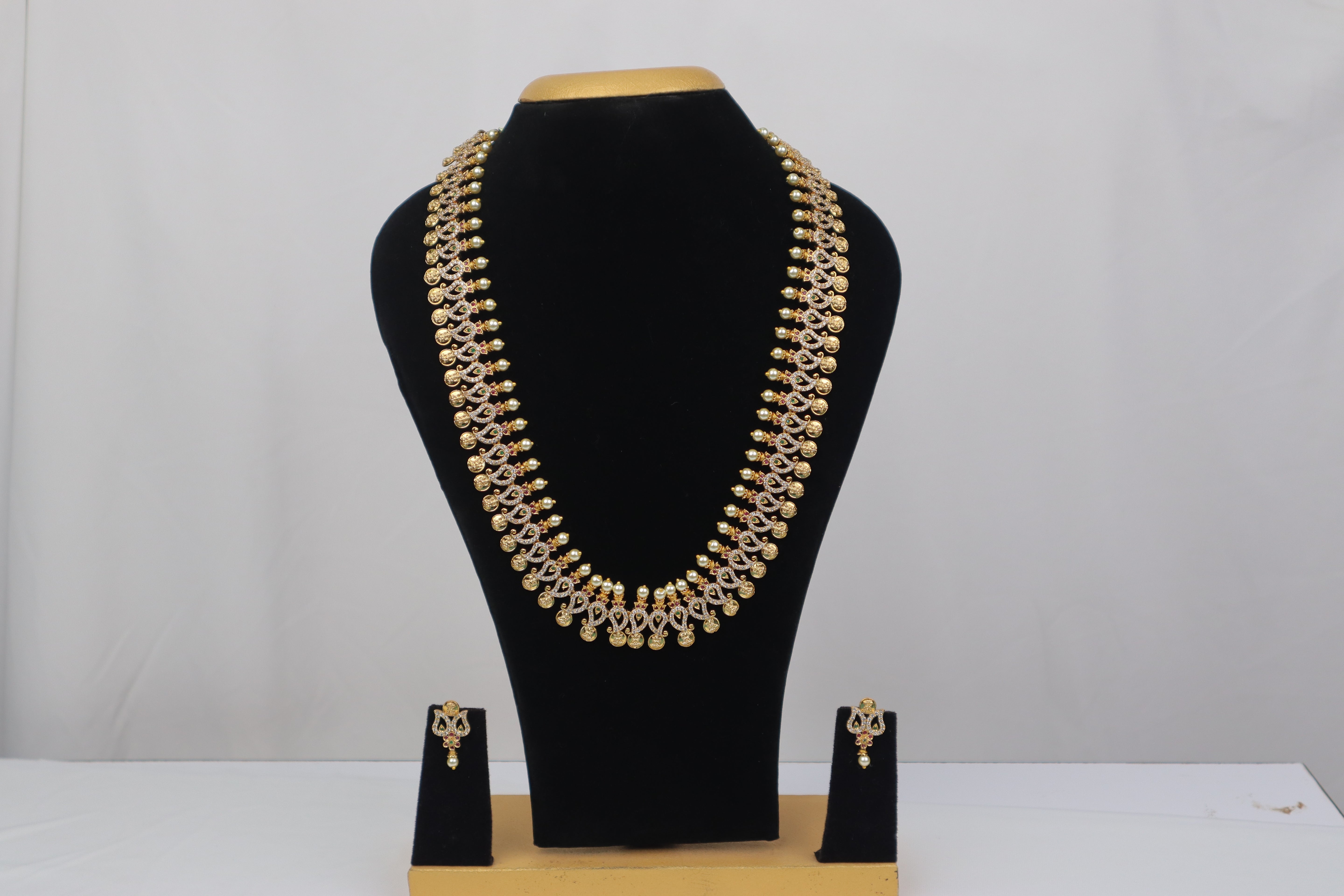 Royal Paisley & Coin Long Haram Set