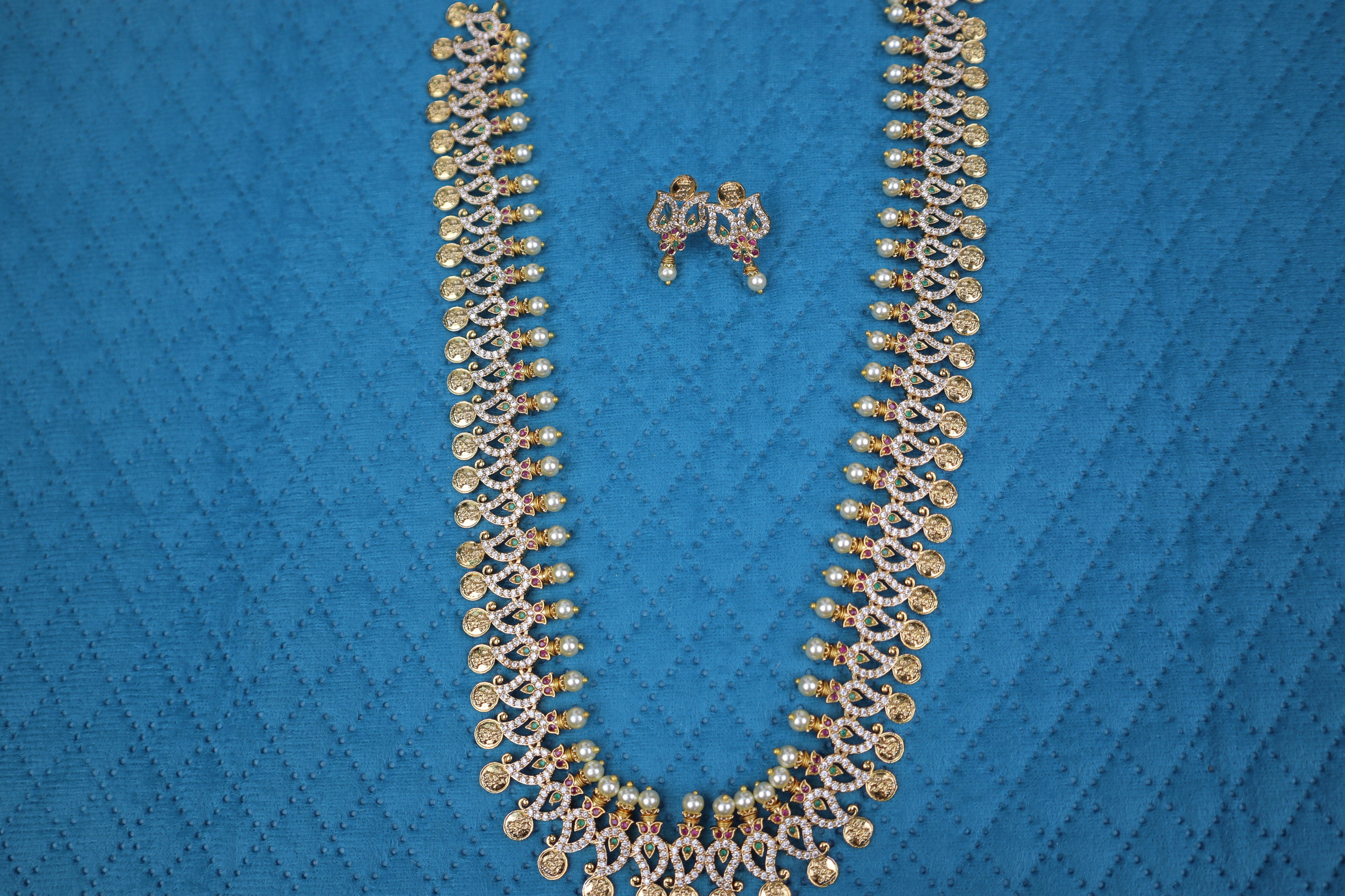 Royal Paisley & Coin Long Haram Set