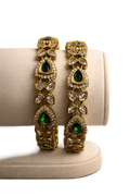 Victorian Emerald Stone Kada