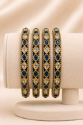 Antique Sapphire Charm Bangles
