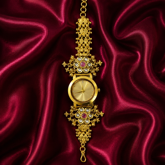 Emerald Star Quartz Bridal Watch