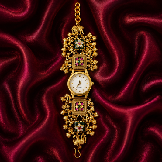 Golden Blossom Bridal Watch