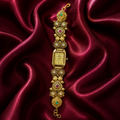 Emerald Polki Kundan Bridal Watch