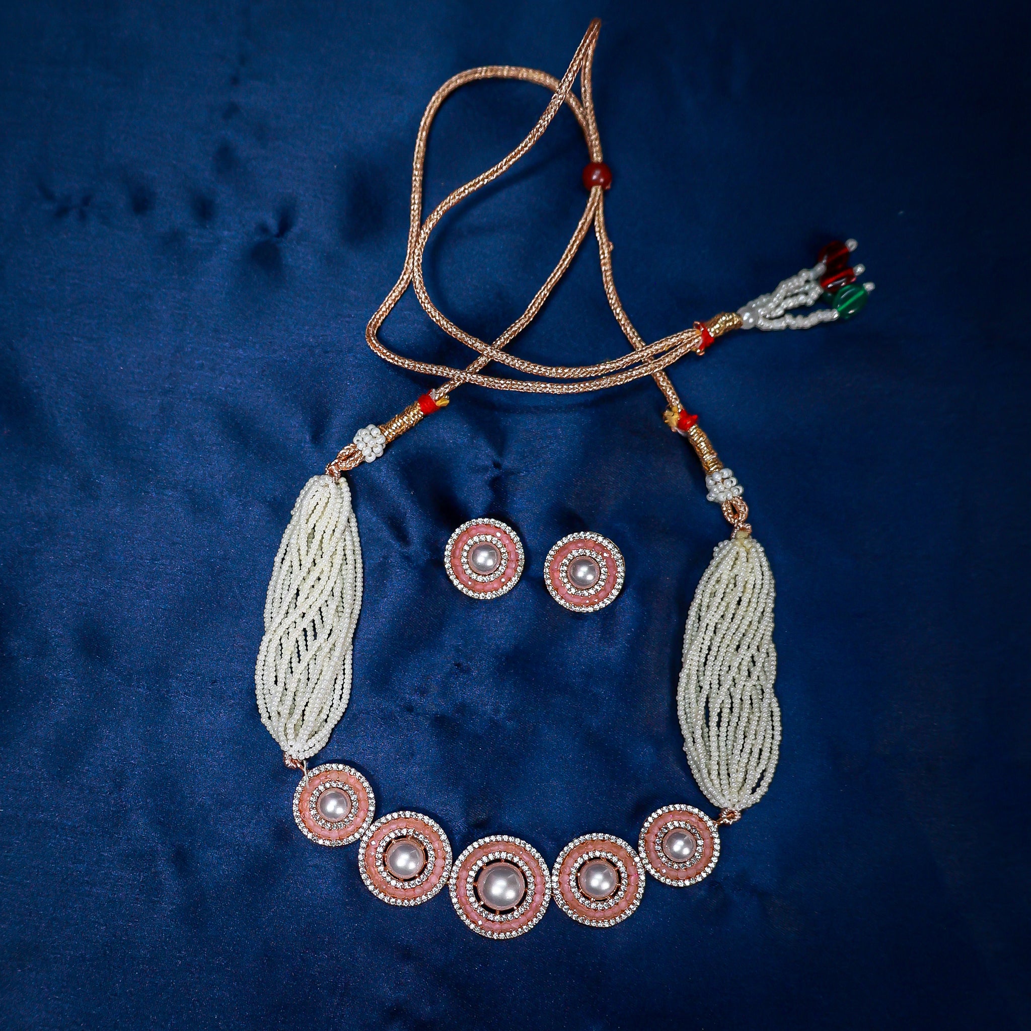 Blush Bloom Pearl Choker