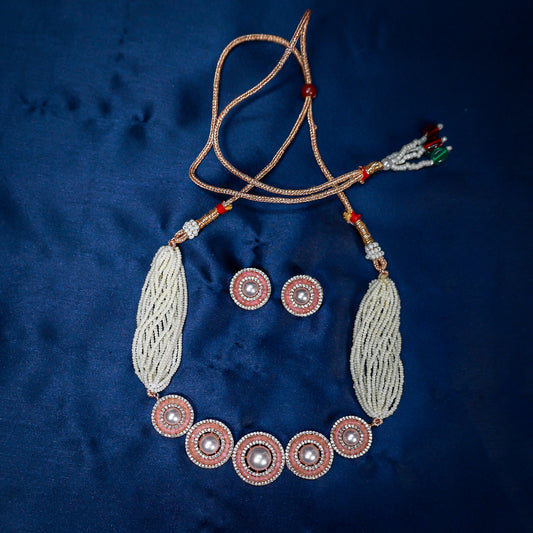 Blush Bloom Pearl Choker