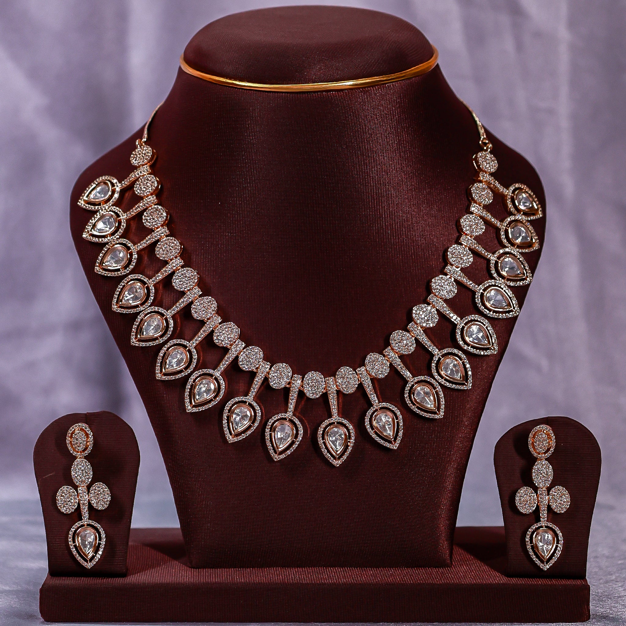 Kundan Drop Set
