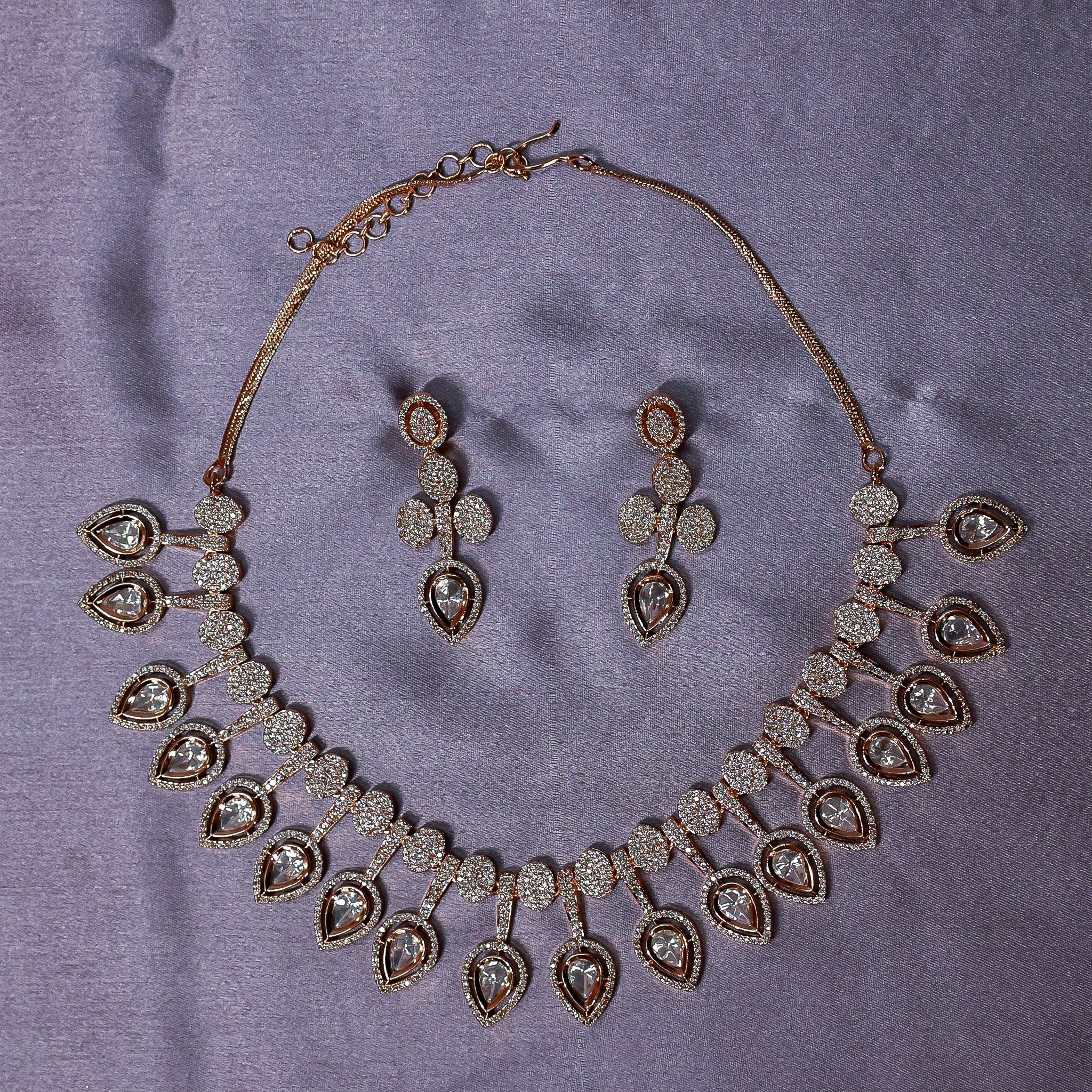 Kundan Drop Set