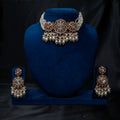 The Timeless Bridal Polki & Pearl Choker Set