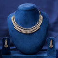 Cascading Diamond-Look CZ Collar Necklace