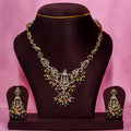 Antique Green Bead Necklace Set