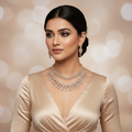 The Floral Starburst Bridal Diamond Set