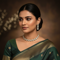The Aarya Oval Polki Choker Set