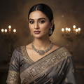 Maharani Rose Polki Set