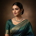 Ishani Mint Stone Set